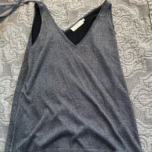 Shimmering Gray Women's Tank Top